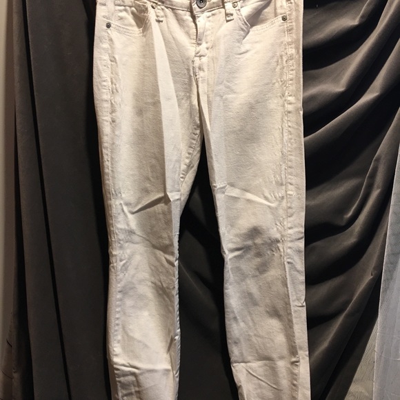 Nine West White Skinny Jeans size 4R/27 - Picture 2 of 9